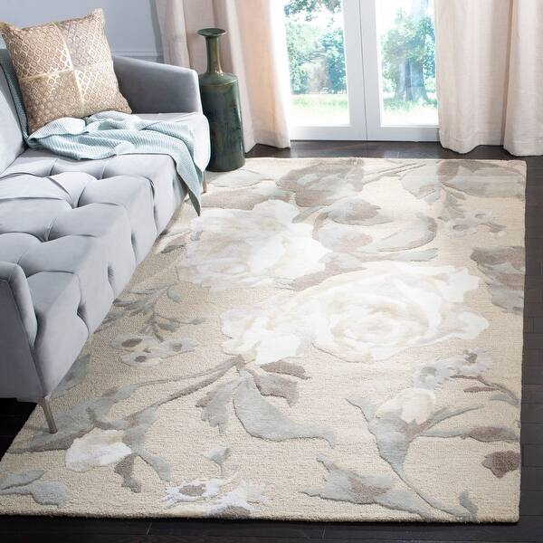 Shop Martha Stewart By Safavieh Rose Chintz Wool Rug On Sale Overstock 15441459