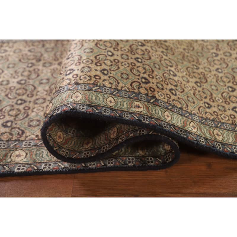 All-Over Mood Persian Vintage Runner Rug Hand-knotted Wool Carpet - 2'5"x 12'7"