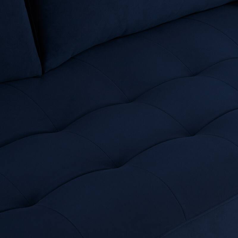 Poly & Bark Napa 72" Velvet Fabric Sofa