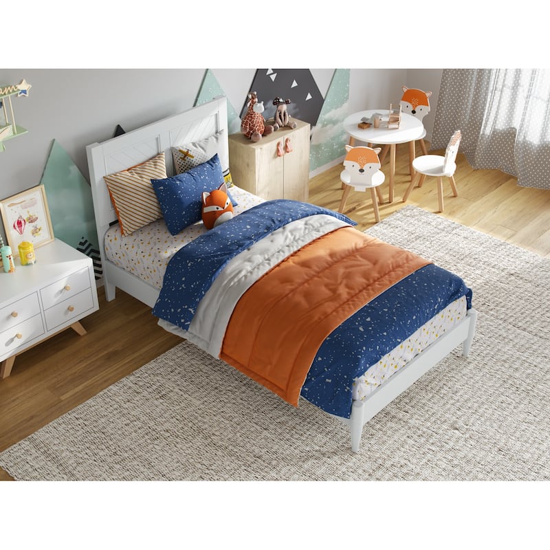 Berkshire Solid Wood Low Profile Platform Bed