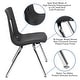 preview thumbnail 6 of 22, Advantage Student Stack School Chair - 16-inch