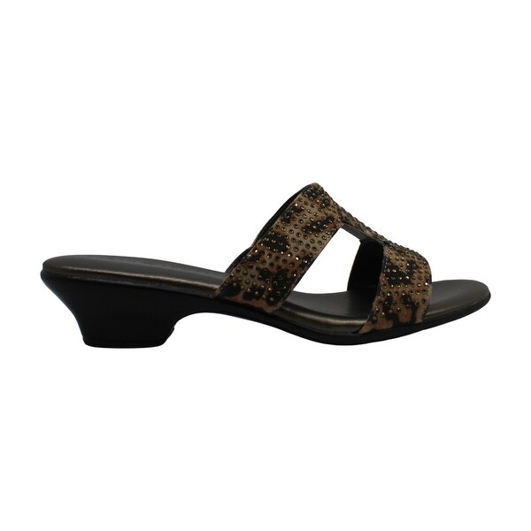 open toe slide sandals