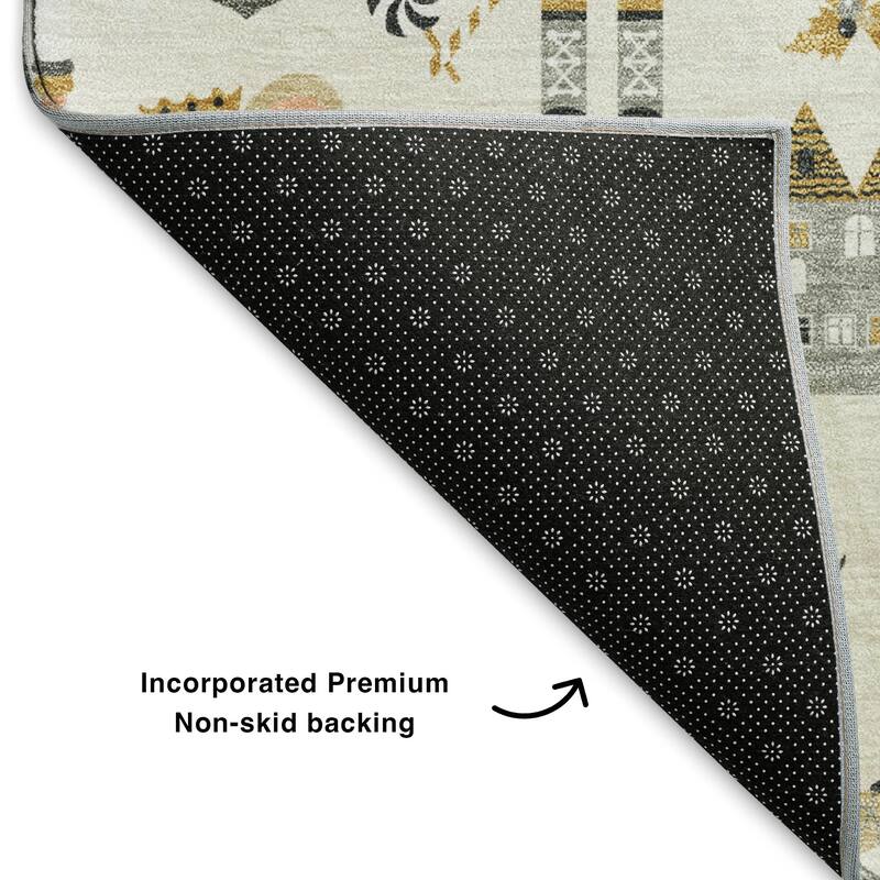 Premium Washable Super Soft Winter Story Mayfield Rug