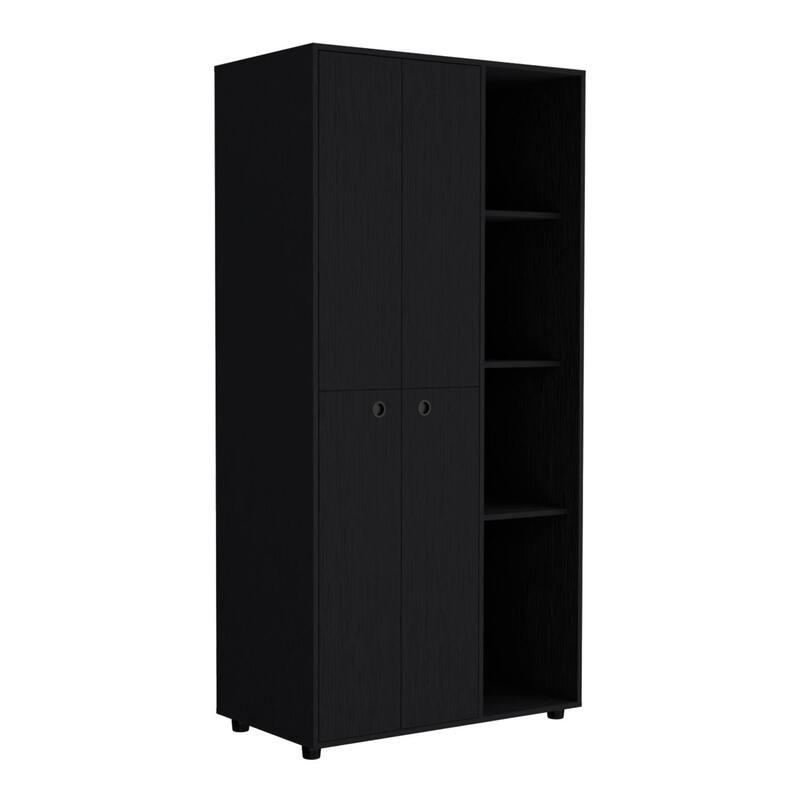 Misuri Wardrobe Armoire, Double Door, Drawer - N/A