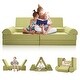 preview thumbnail 10 of 10, DoCred Kids Play Couch Sofa Set, Modular Toddler Sofa
