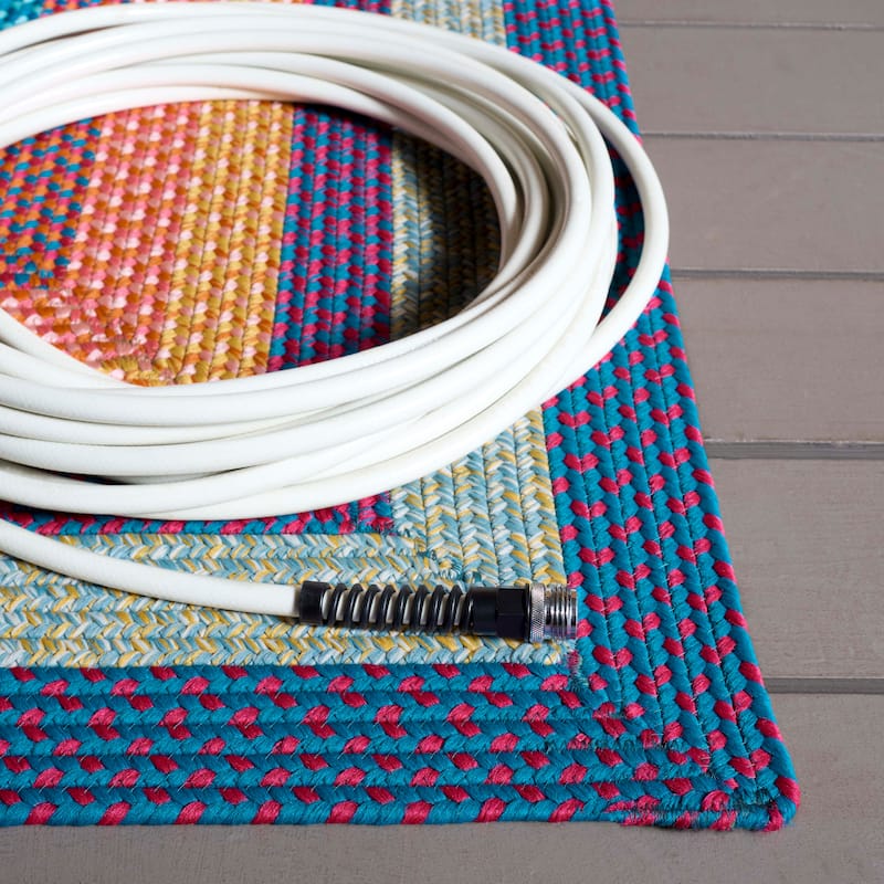 SAFAVIEH Handmade Braided Jo Machine Washable Country Casual Rug