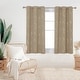 preview thumbnail 54 of 113, Deconovo Gold Line 52 Width Curtain Panel Pair (2 Panel)