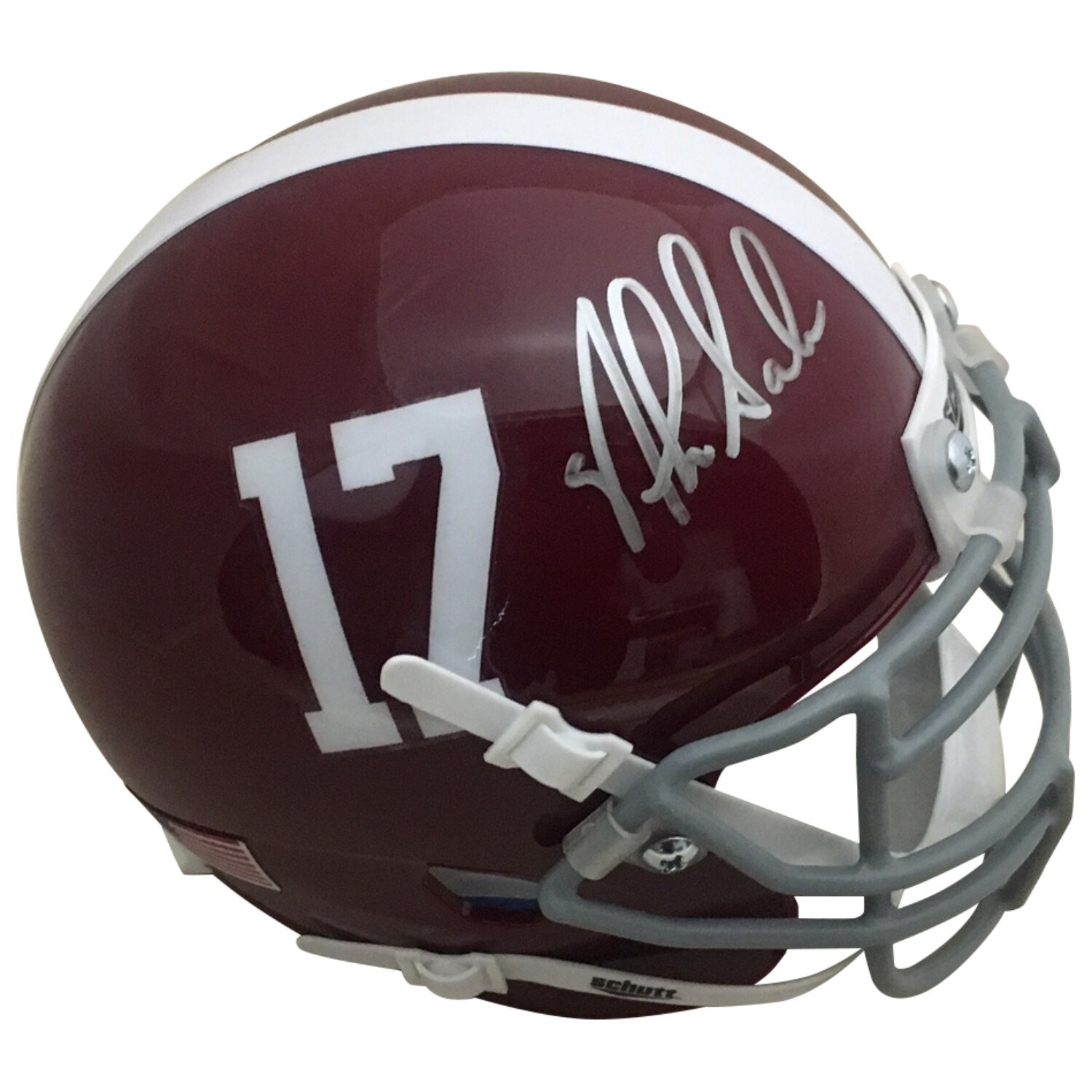 Shop Nick Saban Autographed Alabama Crimson Tide Signed Football