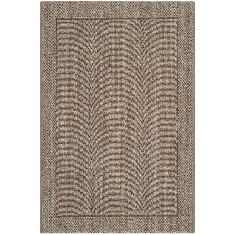 SAFAVIEH Palm Beach Maxine Sisal Area Rug - 2' x 3' - Silver
