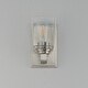 preview thumbnail 5 of 3, Maxim 21381CL Cubos 9" Tall 1 Light Wall Sconce