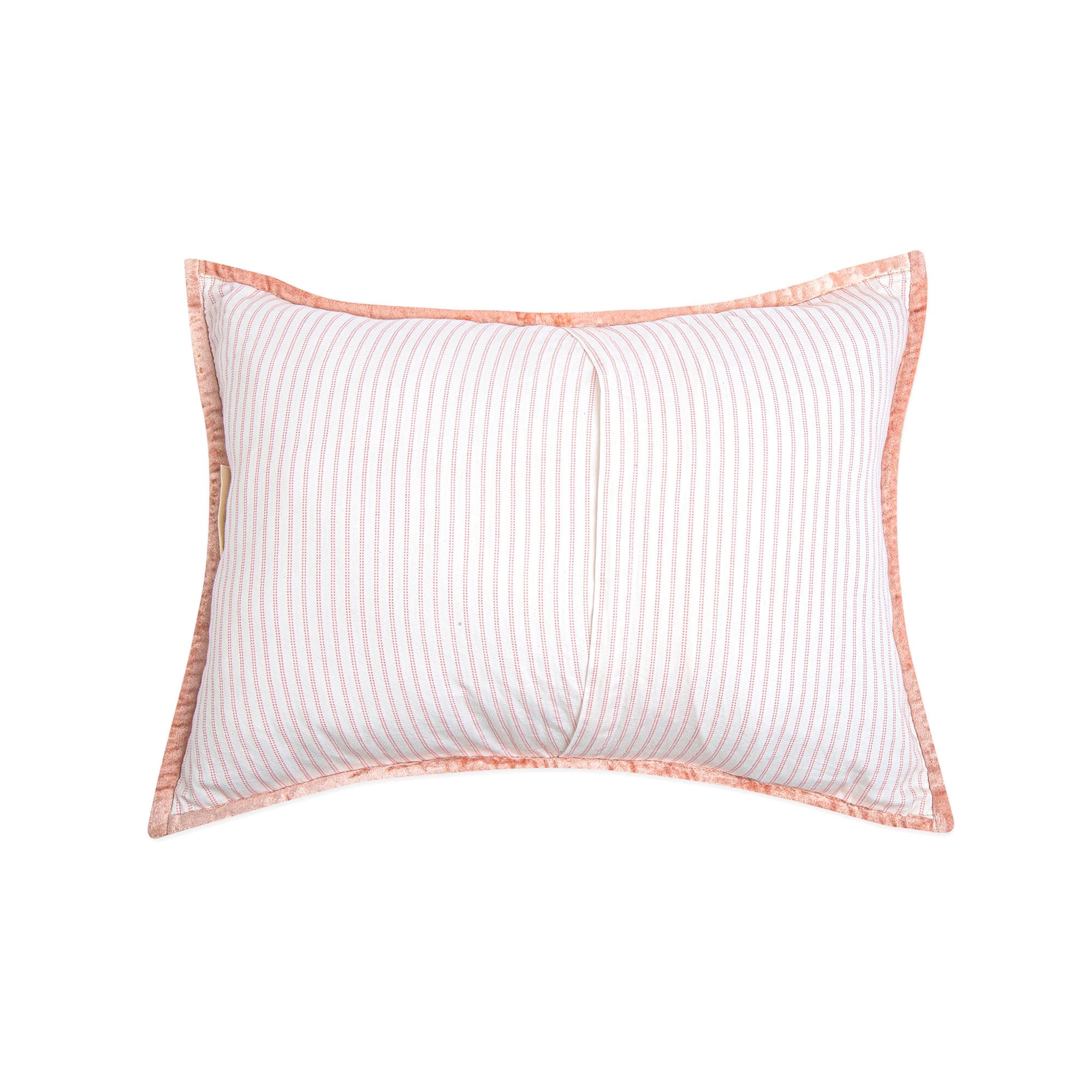 Crane Baby Pink Nursery Pillow Velvet