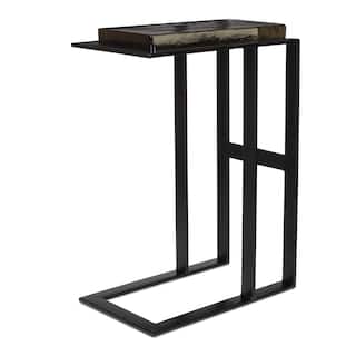 Uttermost Soma Black Accent Table