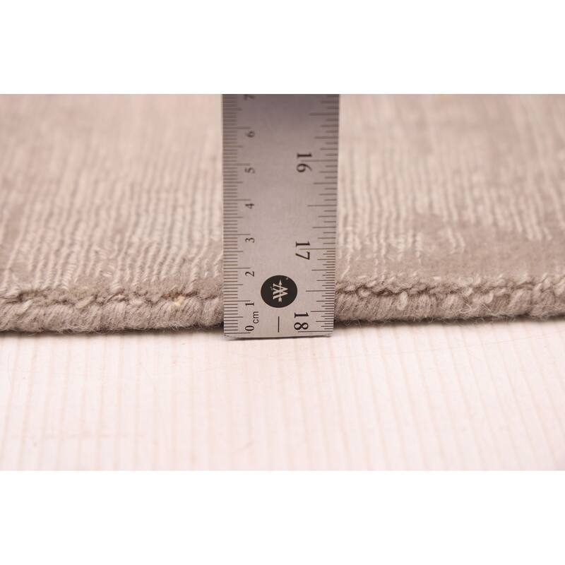 ECARPETGALLERY Hand Loomed Kashkuli Gabbeh Black, Grey Wool Rug - 5'5 x 7'8