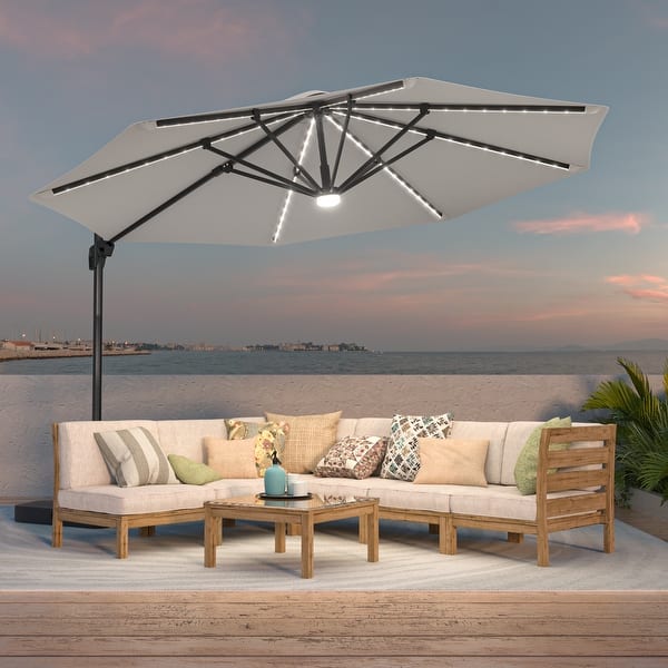 6 foot striped patio umbrella Italian 6ft Patio Umbrella