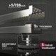 preview thumbnail 13 of 27, 36-Inch Linear Shower Drain with Stainless Steel Grate - 36 inch