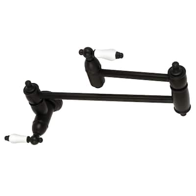 Restoration Wall Mounted Pot Filler Faucet