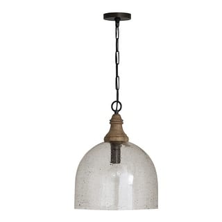 Inglewood 1-light Grey Wash/ Dark Pewter Hanging Pendant