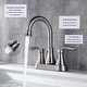 preview thumbnail 6 of 16, 2-Handle Bathroom Vanity Sink Faucet with Pop-up Drain