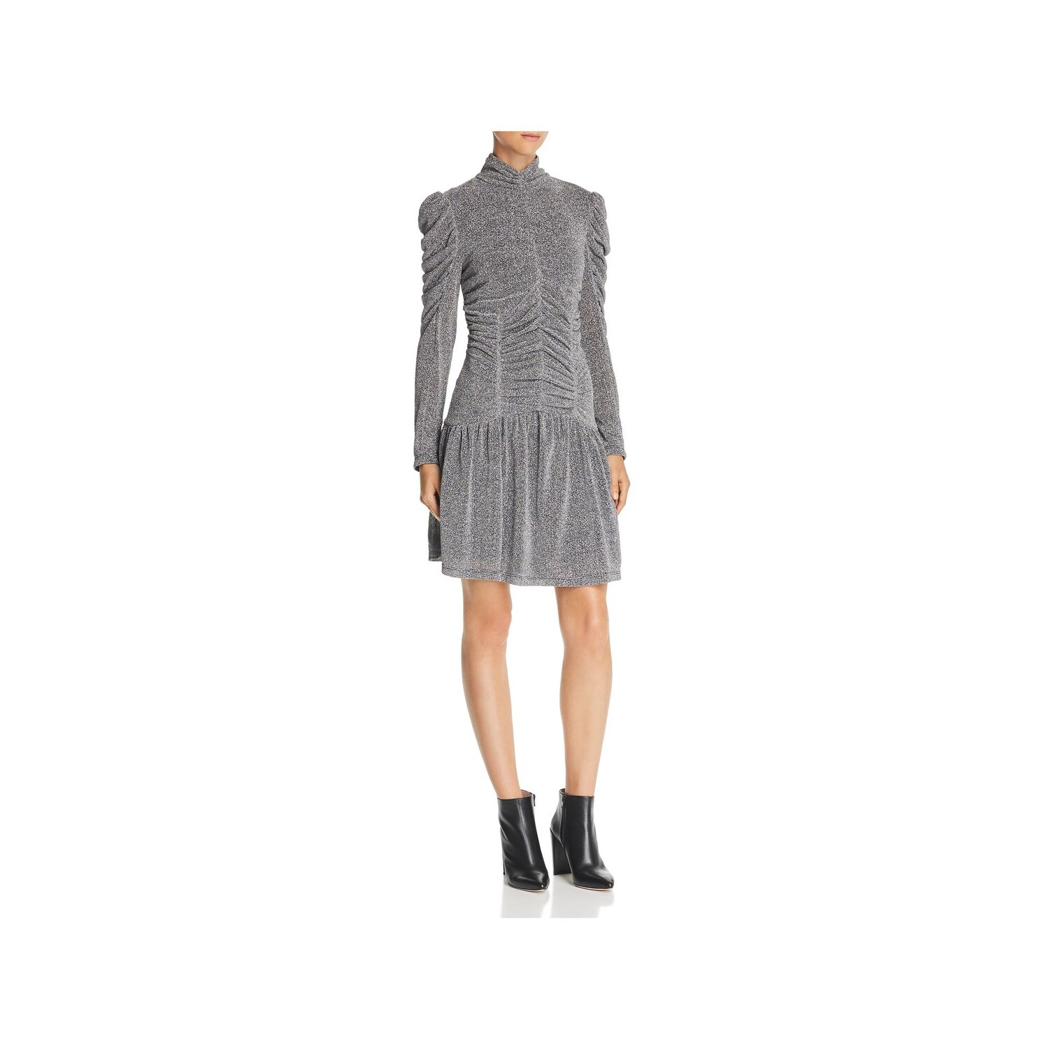 rebecca taylor silver dress