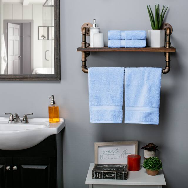 Marche Egyptian Cotton 4 Piece Hand Towel Set by Miranda Haus