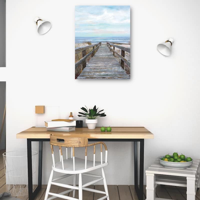 Pier Pressure By Studio Arts Canvas Art Print