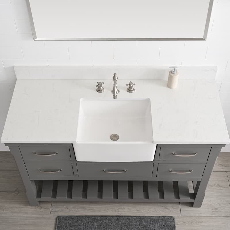 Sudio Design Wesley 54" Single Bathroom Vanity