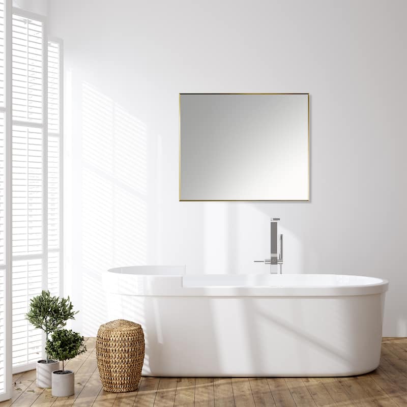 Altair Sassi Bathroom/Vanity Aluminum Framed Wall Mirror