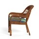 preview thumbnail 13 of 45, Portside Southwest Amber Outdoor Wicker Dining Set (7-Piece)
