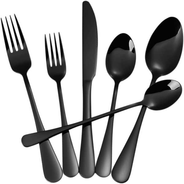  24 Pieces Stainless Steel Cutlery Silverware Set