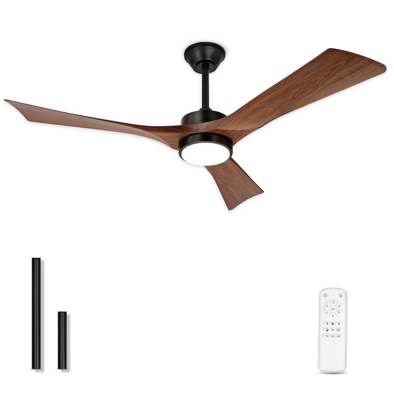 52"or 62" Diammable Ceiling Fan with Light,DC Motor and Remote