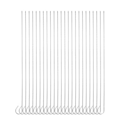 24pcs Kebob Skewers 28.5cm x 2.2mm Round BBQ Grill Sticks - 28.5cm x 2.2mm
