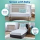 preview thumbnail 4 of 11, Sealy Baby Butterfly 2-Stage Breathable Knit Crib Mattress & Toddler Mattress, Soft Cover, Infant Sleep Support