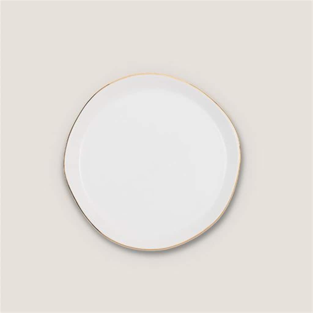 Good Morning Plate Morning White - White