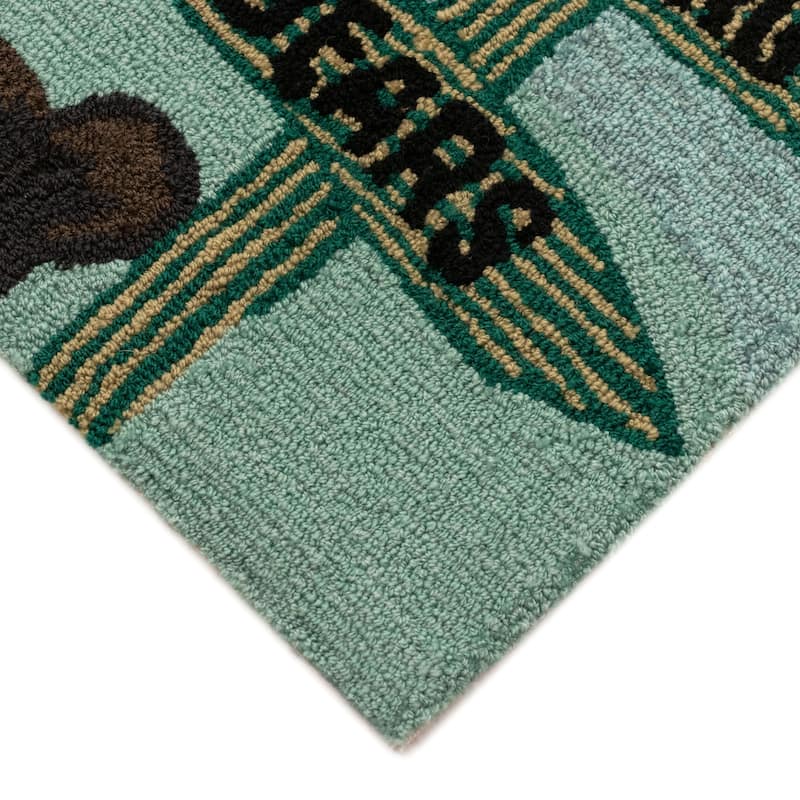 Liora Manne Frontporch Fishing Bears Indoor/Outdoor Rug