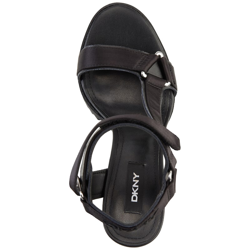 DKNY Bayli Strappy Satin Heel