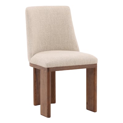 Avondale Polyester Upholstered Dining Chair, Sand