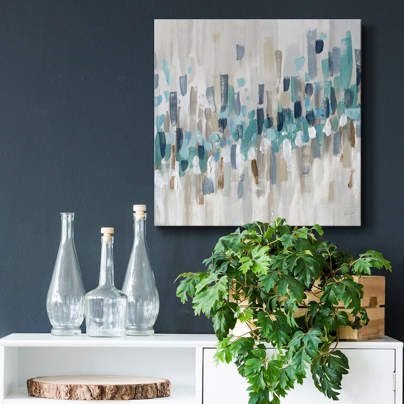 Staccato Blue II-Premium Gallery Wrapped Canvas - Ready to Hang