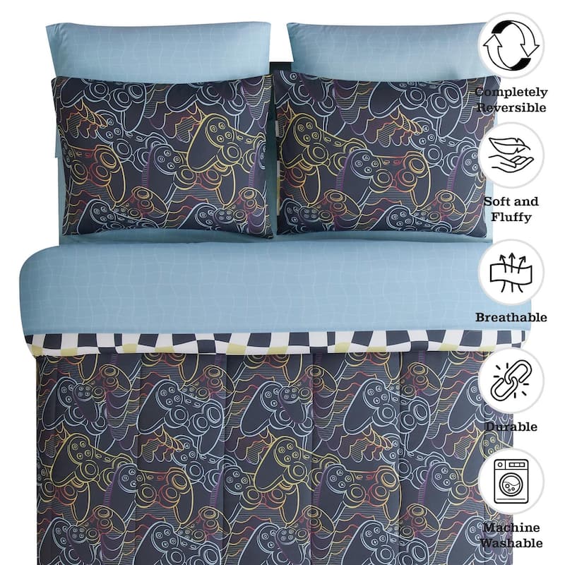 Gamer Juvenile Bed in a Bag