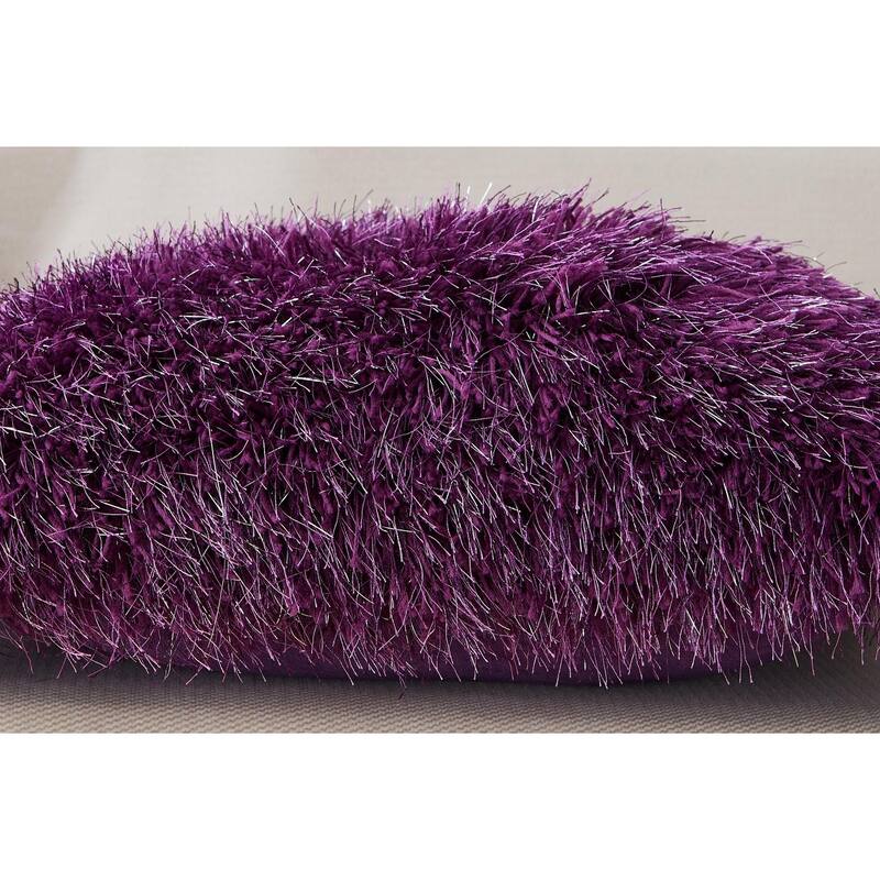 Manhattan Collection Shag Pillow