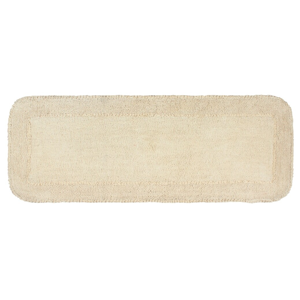 Radiant Collection Bathroom Rug, Cotton Soft, Water-image