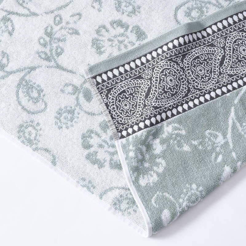 Modern Threads Ophelia 6-Piece Yarn Dyed Jacquard Towel Set