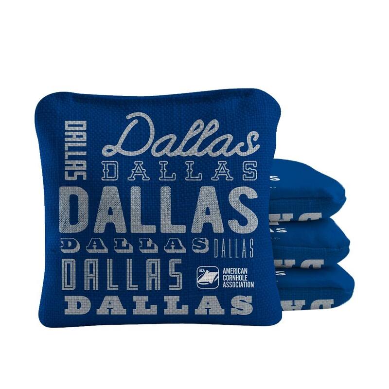 Dallas Football Blue Dual Sided Cornhole Bags
