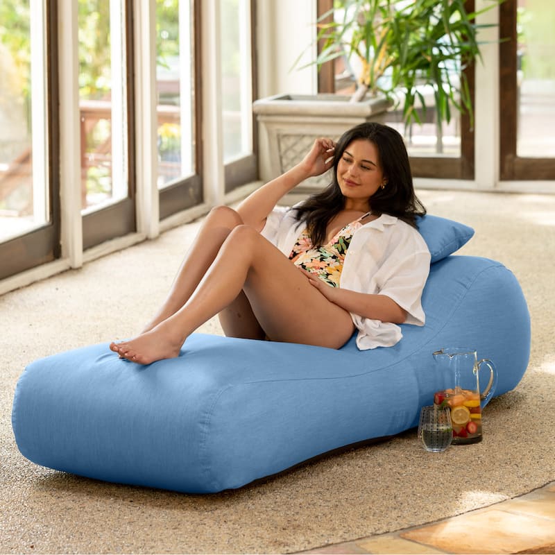 Jaxx Arlo Outdoor Bean Bag Lounge with Pillow
