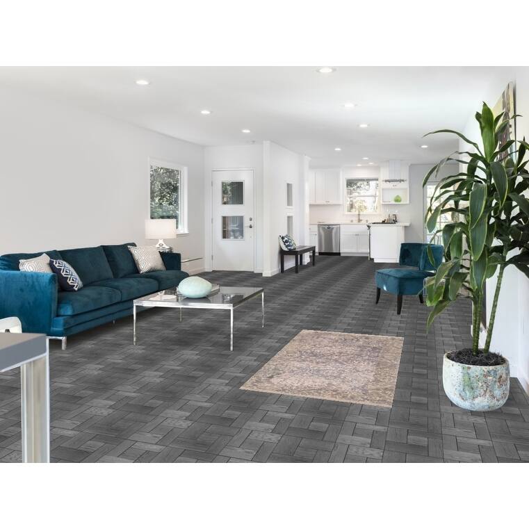Abstract Oriental Accent Rug Hand-Knotted Wool Carpet - 2'8" x 4'9"