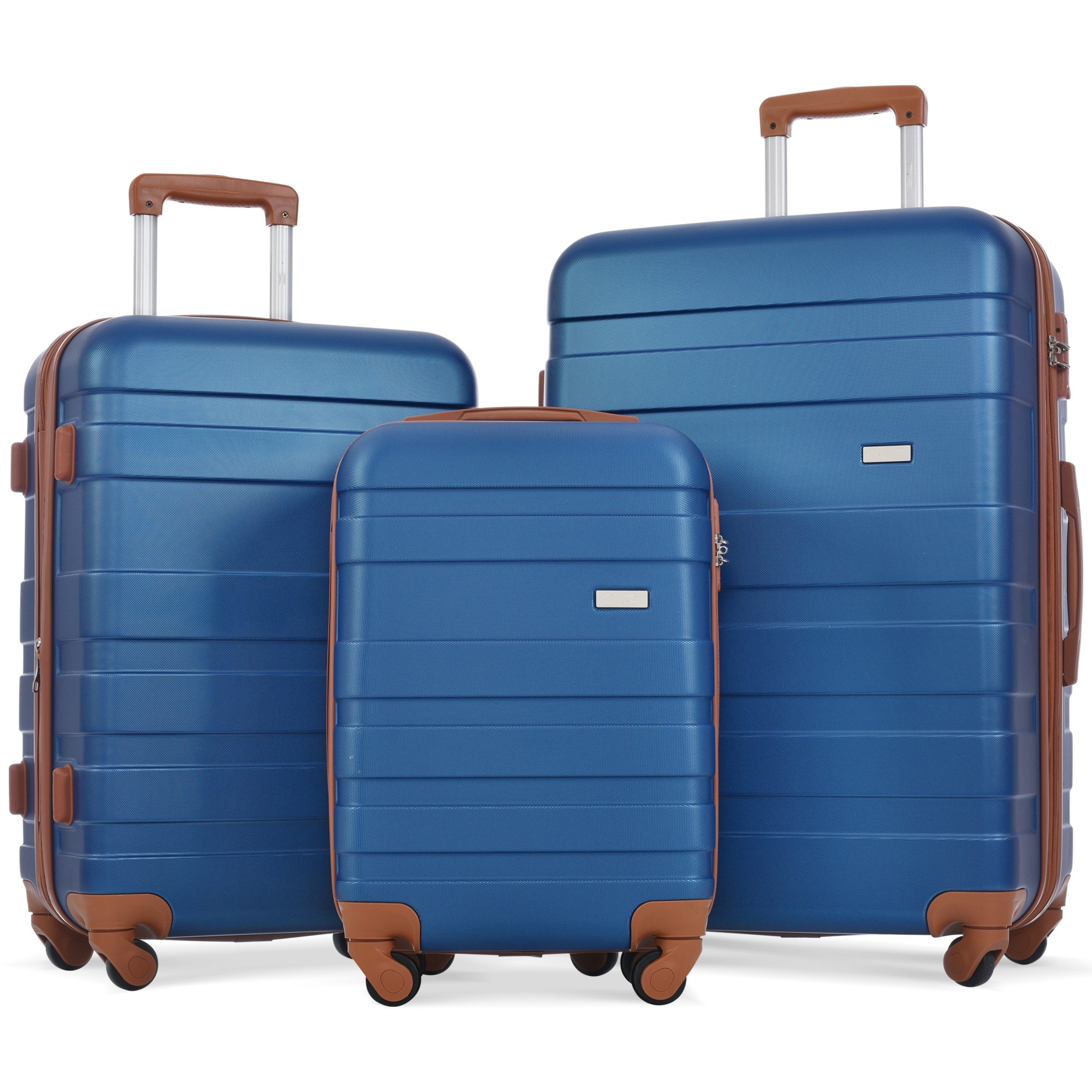 Softside Luggage Set Travel Luggage Macys Clearance Luggage Navy