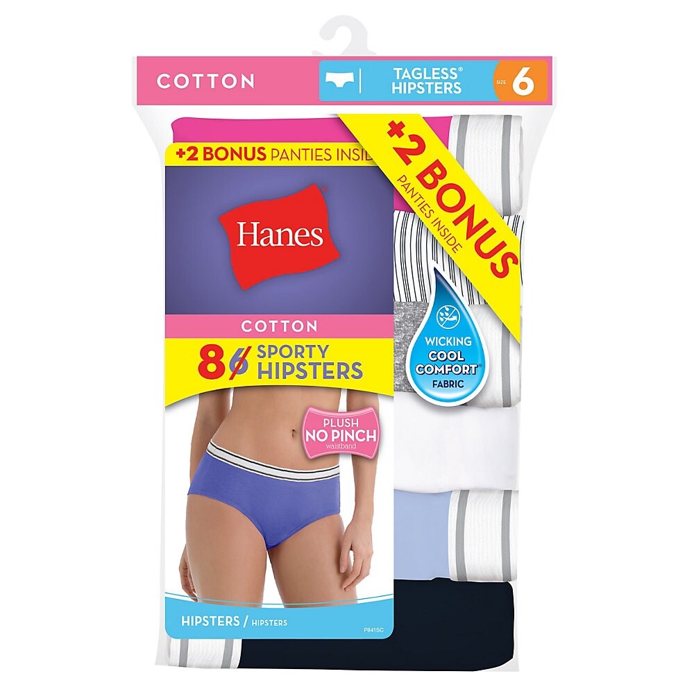 hanes cotton hipsters