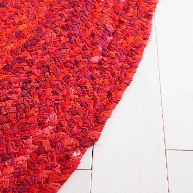 SAFAVIEH, Handmade Braided Teodora Country Cotton Rug