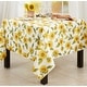 preview thumbnail 4 of 4, Sunflower Design Tablecloth 70"x70"