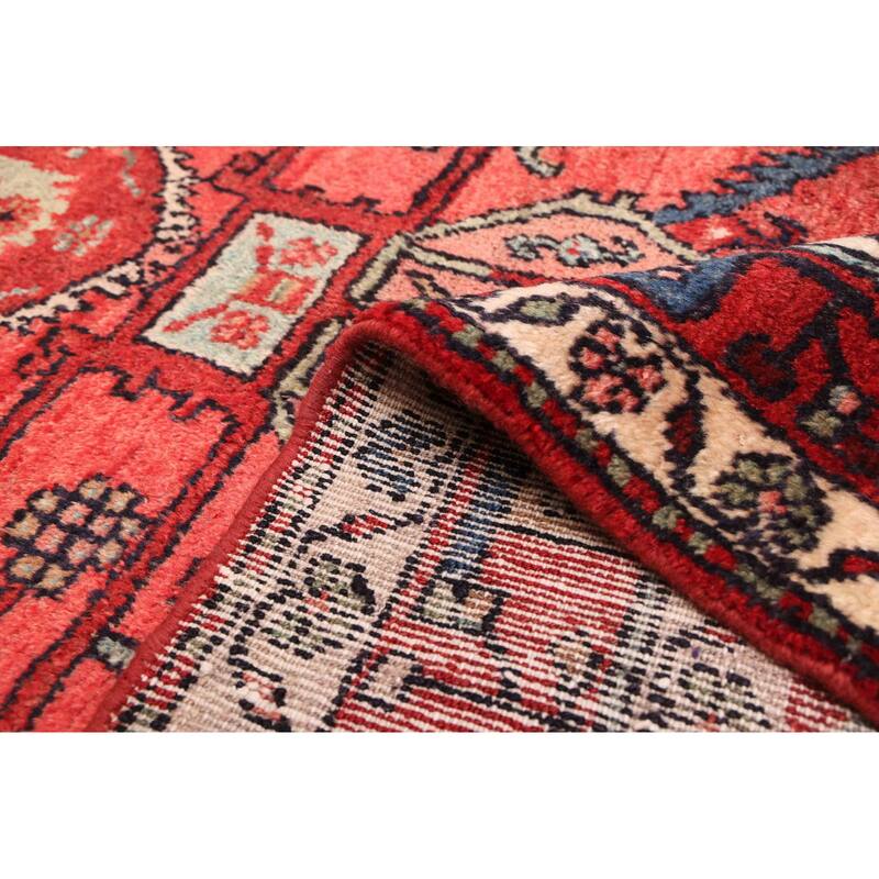 ECARPETGALLERY Hand-knotted Anadol Red Wool Rug - 3'8 x 9'9