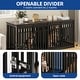 preview thumbnail 28 of 38, Moasis Extra Large Dog Crate Furniture with Sliding Doors